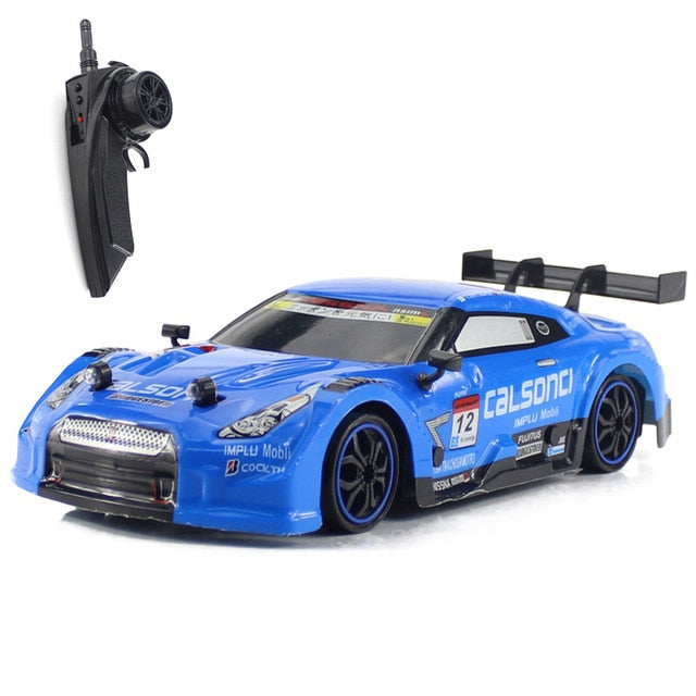 Mașină sport teleghidată - GTR albastru