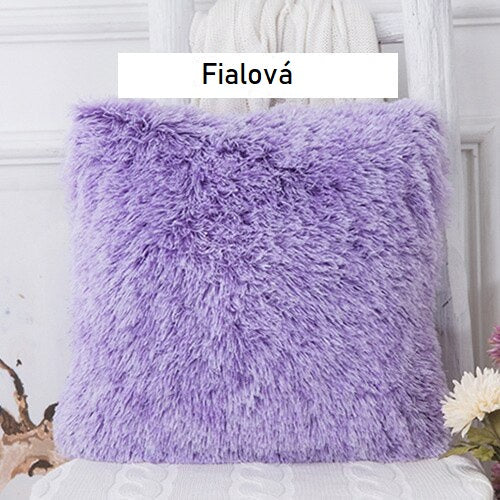 Față de pernă din pluș - mai multe culori