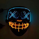 Mască cu LED-uri - mai multe variante