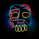 Mască cu LED-uri - mai multe variante