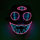 Mască cu LED-uri - mai multe variante