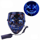 Mască cu LED-uri - mai multe variante