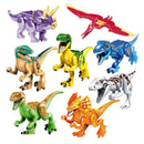 Figurine dinozauri Jurassic World pentru Lego - 8 buc