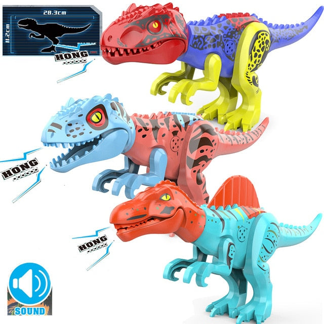 Figurine dinozauri Jurassic World pentru Lego - 3 buc