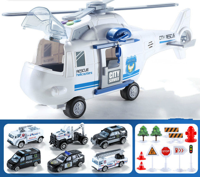 Elicopter cu mașini - mai multe variante