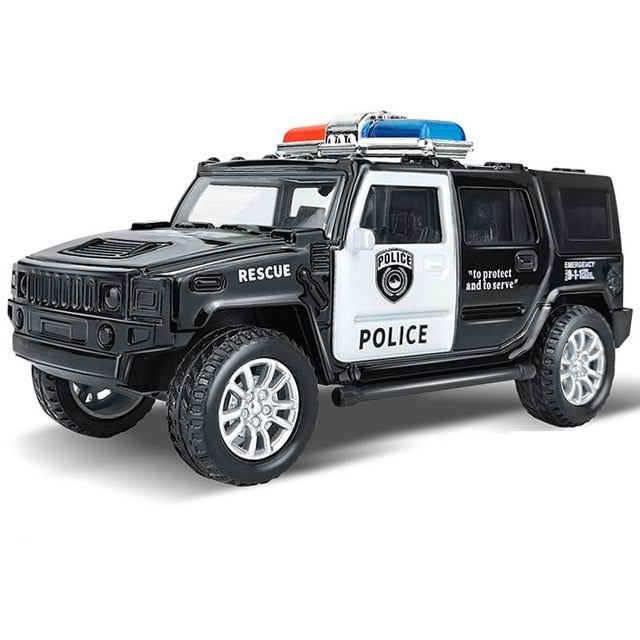 Mașină de poliție Hummer - mai multe culori