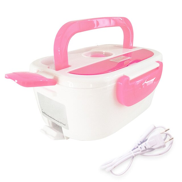 Cutie de prânz din plastic cu încălzitor electric - mai multe culori