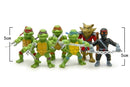 Figurine Țestoasele Ninja - 6 buc