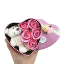 Ursuleț de pluș în set de Ziua Îndrăgostiților