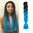 Ombre kanekalon păr pe împletituri - mai multe variante