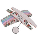 Fișă de unghii cu motiv floral - mai multe variante