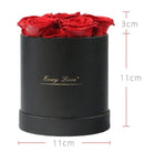 Cutie cadou cu trandafiri