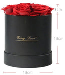 Cutie cadou cu trandafiri