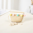 Pălărie de paie și poșetă pentru copii - mai multe variante