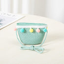 Pălărie de paie și poșetă pentru copii - mai multe variante