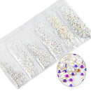 Pietre de stras pentru decorarea unghiilor - mai multe variante