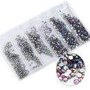 Pietre de stras pentru decorarea unghiilor - mai multe variante