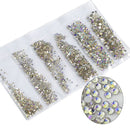 Pietre de stras pentru decorarea unghiilor - mai multe variante