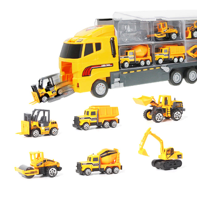 Set de mașini de construcție - mai multe variante
