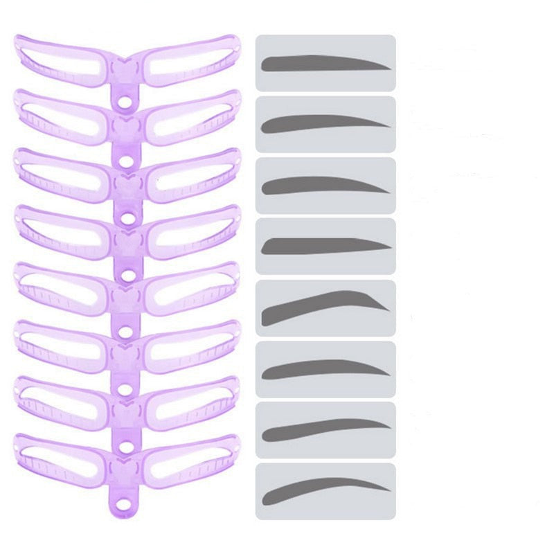 Set de șabloane pentru sprâncene