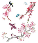 Tatuaj de flori de piersic pentru mici și mari - mai multe variante