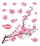 Tatuaj de flori de piersic pentru mici și mari - mai multe variante