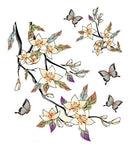 Tatuaj de flori de piersic pentru mici și mari - mai multe variante