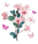 Tatuaj de flori de piersic pentru mici și mari - mai multe variante