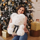 Ursuleț de pluș plin de trandafiri - mai multe variante