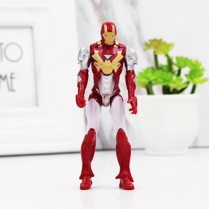 Figurine Supereroi Marvel și DC Comics - 4 buc