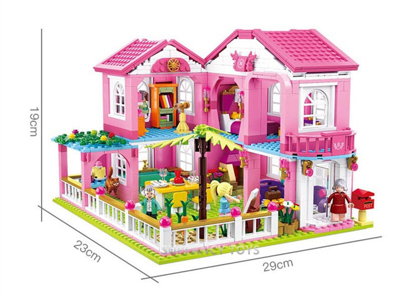 Set de construcție casă de prințese