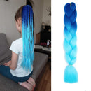 Ombre kanekalon păr pe împletituri - mai multe variante