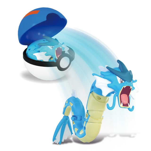 Figurină Pokemon cu pokeball - Gyarados