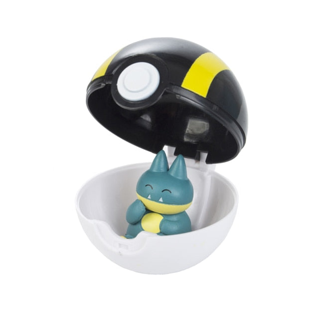 Figurină Pokemon cu pokeball - Munchlax
