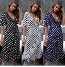 Rochie de damă cu buline - mai multe culori