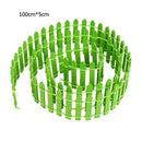 Gard din lemn cu muluri - mai multe culori