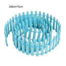 Gard din lemn cu muluri - mai multe culori