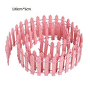 Gard din lemn cu muluri - mai multe culori