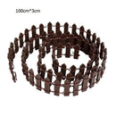 Gard din lemn cu muluri - mai multe culori