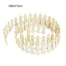 Gard din lemn cu muluri - mai multe culori