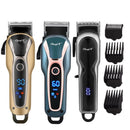 Mașină de tuns cu afișaj - mai multe culori