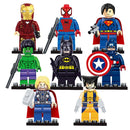 Figurine Marvel Supereroi pentru Lego - 8 buc