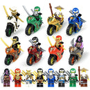 Figurine Ninja pentru Lego - 8 buc