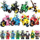 Figurine Ninja pentru Lego - 8 buc