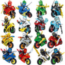 Figurine Ninja pentru Lego - 16 buc