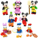 Figurine Mickey Mouse și Donald Duck - 8 buc