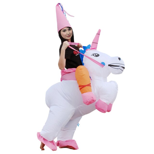 Costum de unicorn gonflabil