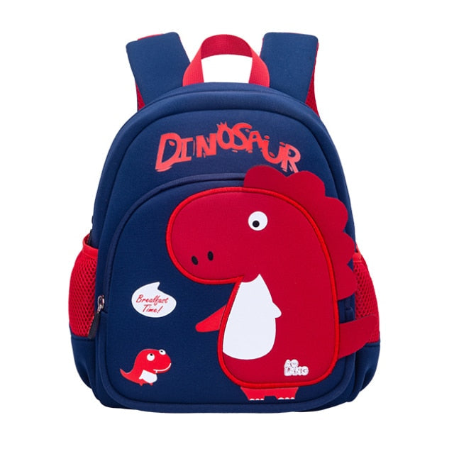 Rucsac pentru copii albastru Dino - mai multe mărimi