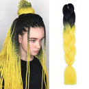 Ombre kanekalon păr pe împletituri - mai multe variante