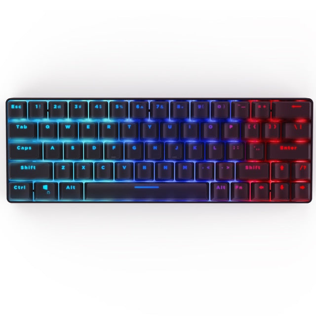 Tastatură RGB fără fir - 2 variante